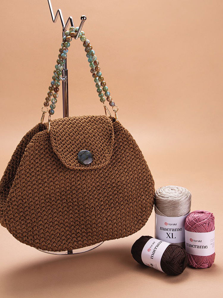 Пряжа YarnArt Macrame (ЯрнАрт Макраме), (131), экрю, 5 шт. по 90 г — картинка 7