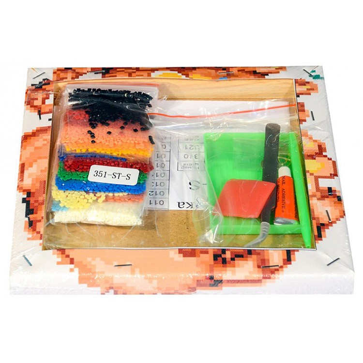 Алмазная вышивка «Собачка с подарком» — картинка 3