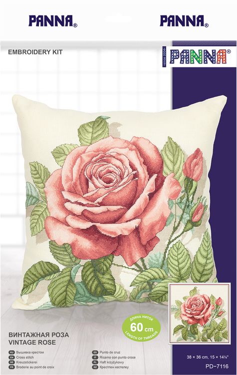 Набор для вышивания «Винтажная роза» — картинка 2