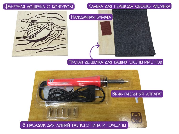 Прибор для выжигания «На лужайке» — картинка 4
