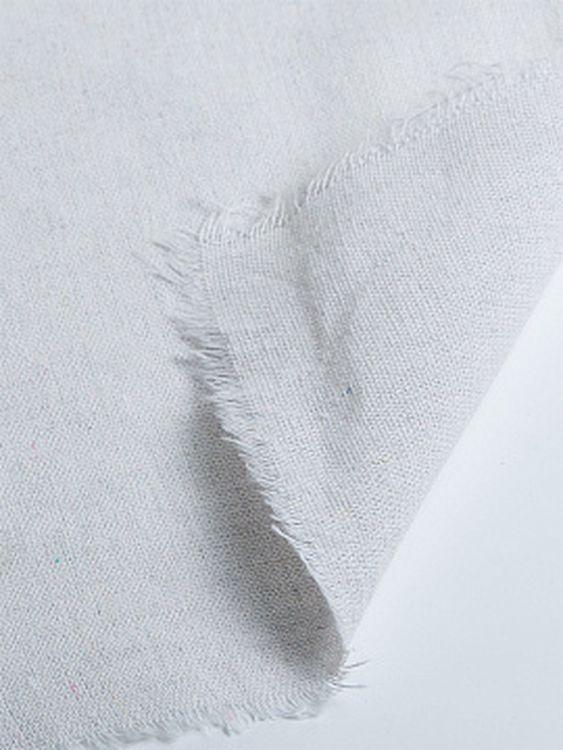 Ткань льняная, 3 м x 150 см, 140 г/м², цвет: Белый, TBY — картинка 4