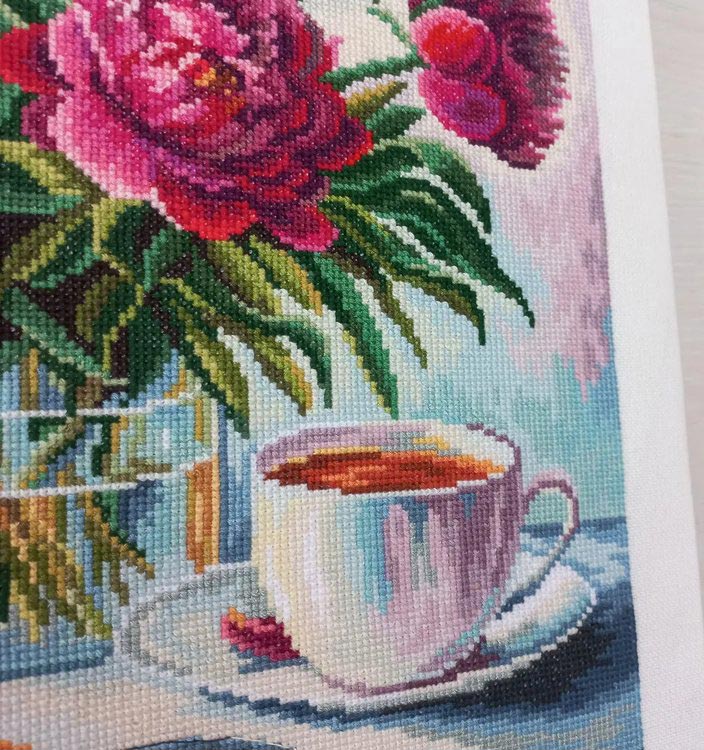 Набор для вышивания «Когда цветут пионы» — картинка 7