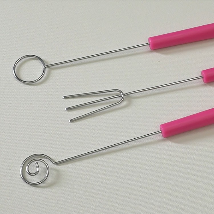 Набор инструментов для шоколада, металл, 20,5 см, 3 шт.,  S-CHIEF — картинка 2