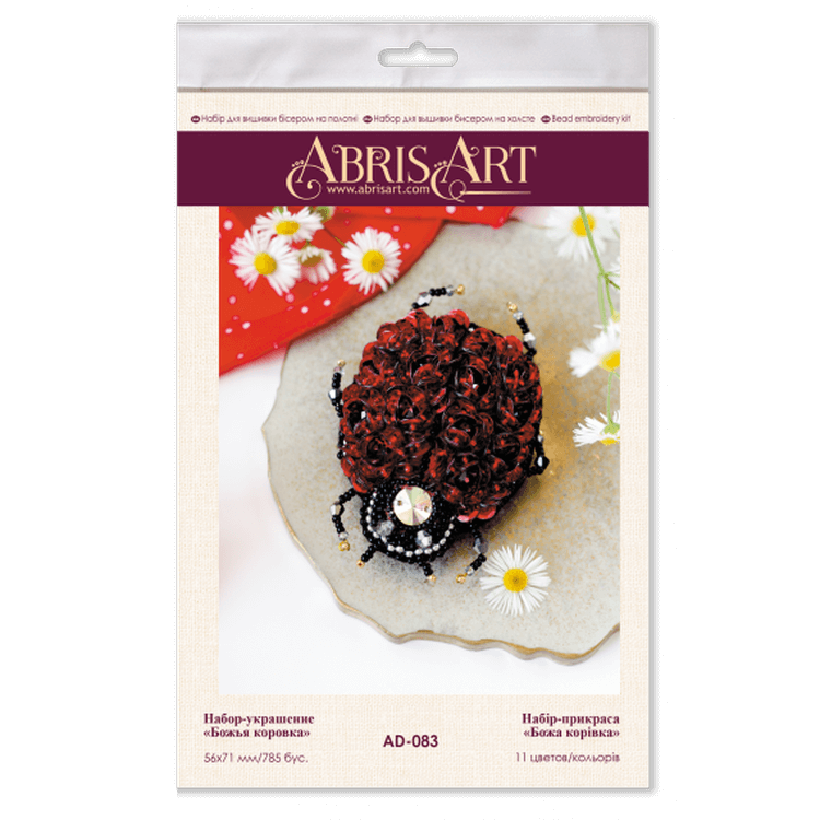 Набор для бисероплетения «Божья коровка» — картинка 2