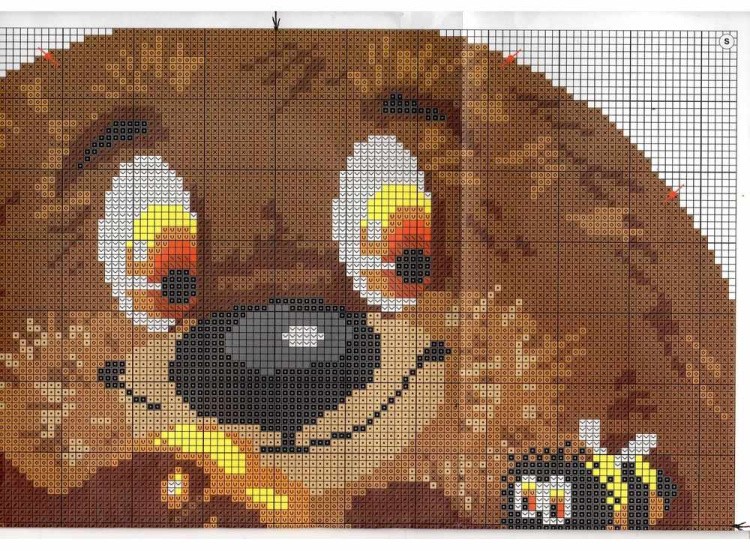 Набор для вышивания «Подушка. Медвежонок» — картинка 10