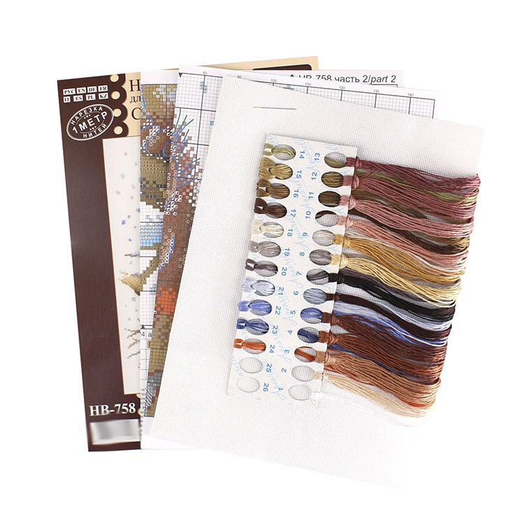 Набор для вышивания «Пушистая красавица» — картинка 2