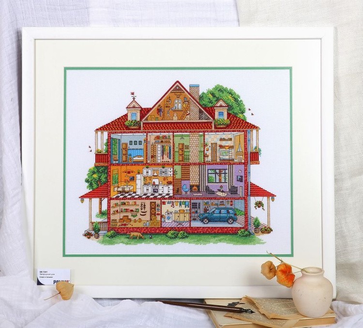Набор для вышивания «Загородный дом» — картинка 3