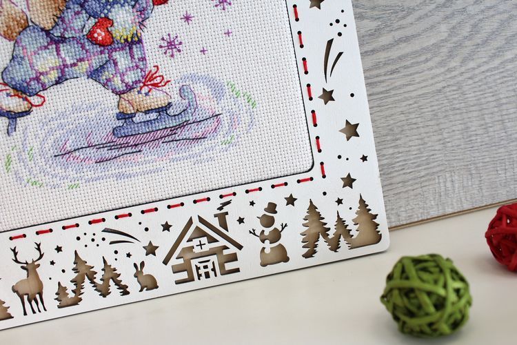 Рамка большая «Зимний вечер» — картинка 4