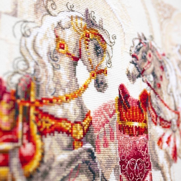 Набор для вышивания «Королевские скакуны» — картинка 6