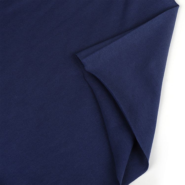 Ткань трикотаж Кулирка, 10 м x 200 см, 145 г/м², цвет: индиго, TBY — картинка 4