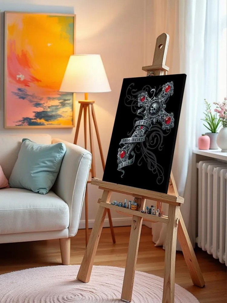 Картина по номерам «True love never dies» — картинка 9