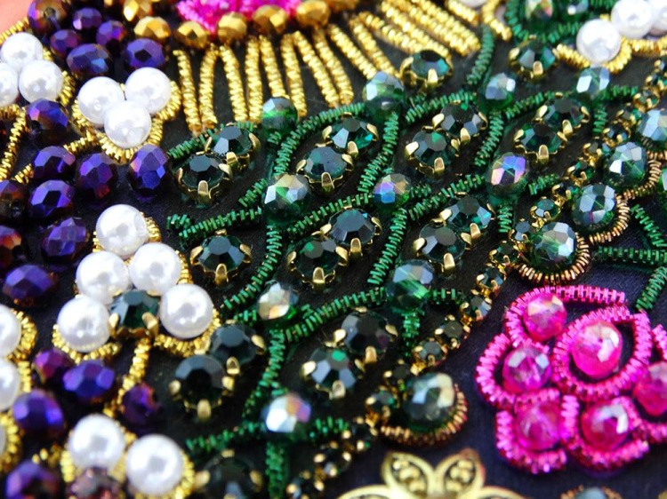 Набор для вышивания хрустальными камнями Богородица «Феодоровская» (маленькая) — картинка 6