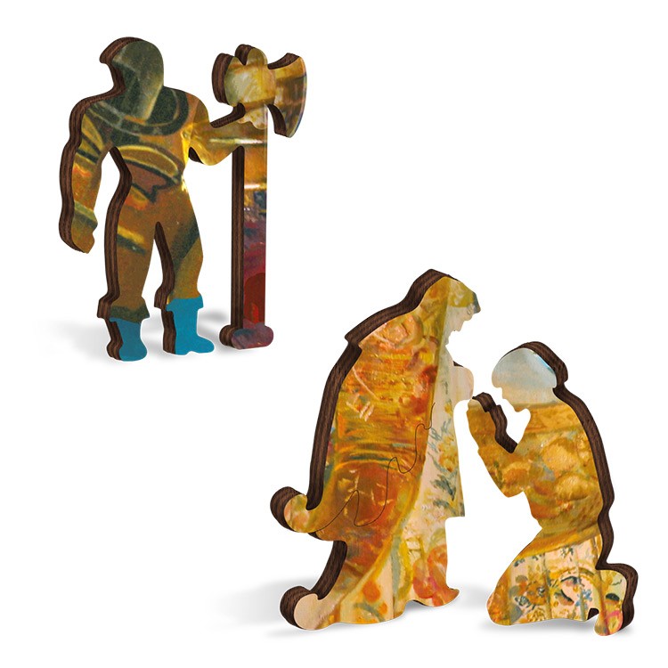 Деревянные пазлы DAVICI «Памяти Рембрандта» — картинка 7