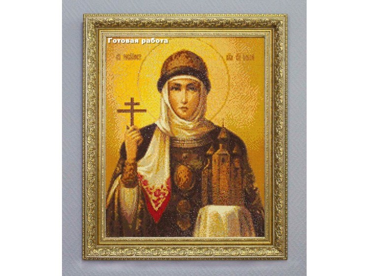 Алмазная вышивка «Святая равноапостольная княгиня Ольга» — картинка 2