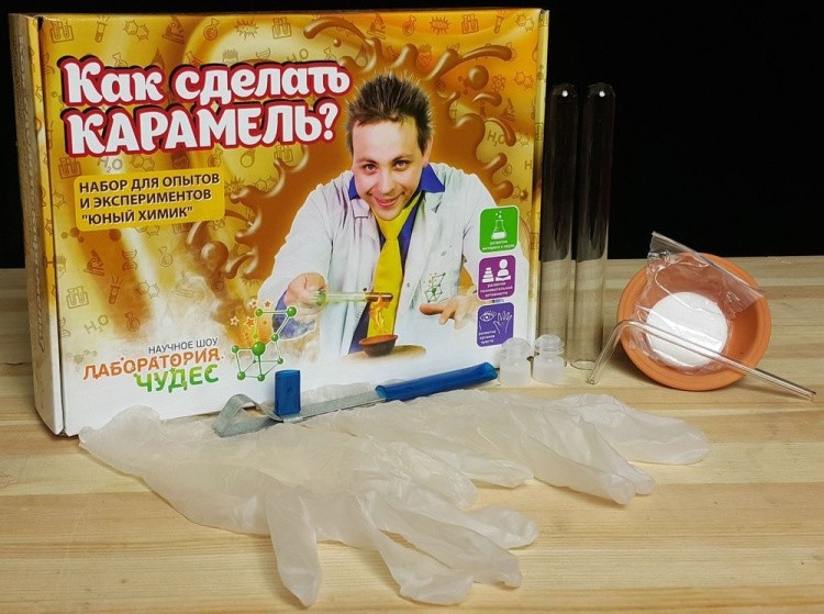 Набор Юный химик «Как сделать карамель?» — картинка 3