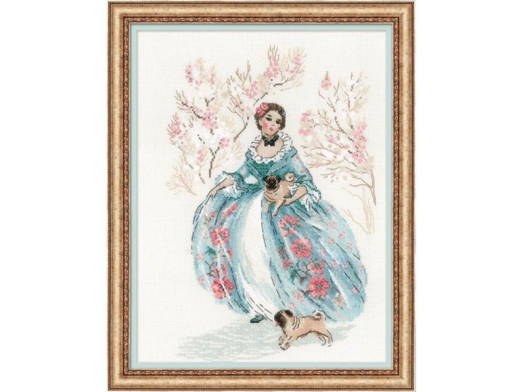 Набор для вышивания «Рококо. Прогулка» — картинка 2