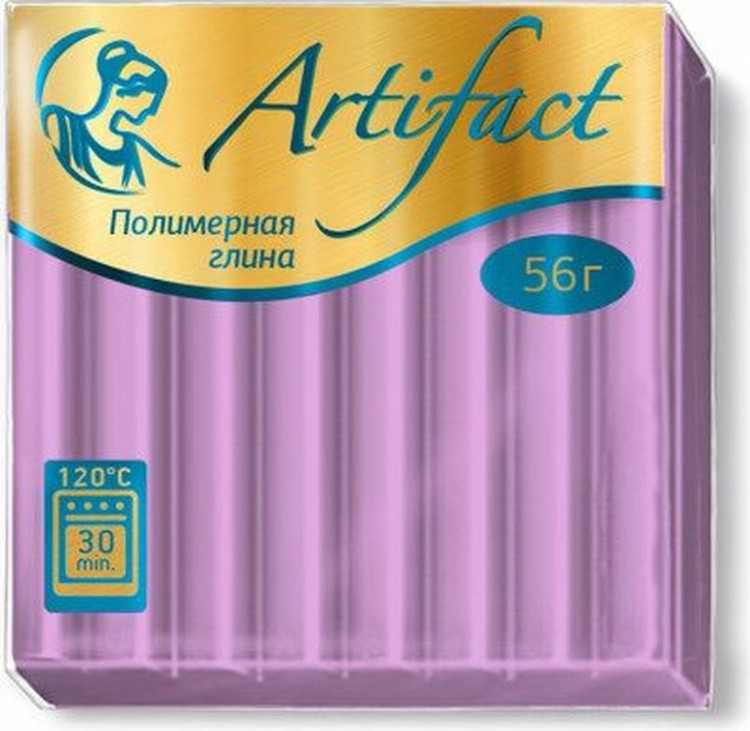Полимерная глина Артефакт Advanced formula, цвет: 417 персидская сирень, 56 г