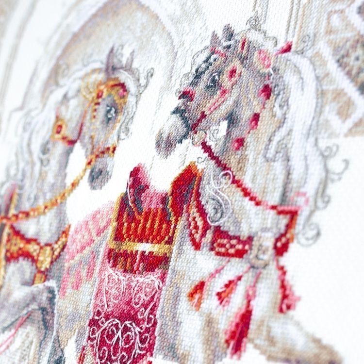 Набор для вышивания «Королевские скакуны» — картинка 5