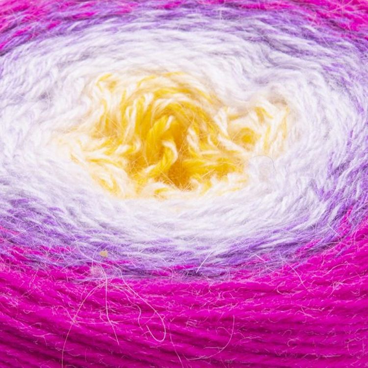 Пряжа YarnArt Flowers Alpaca (426), мультиколор, 5 шт. по 250 г — картинка 2