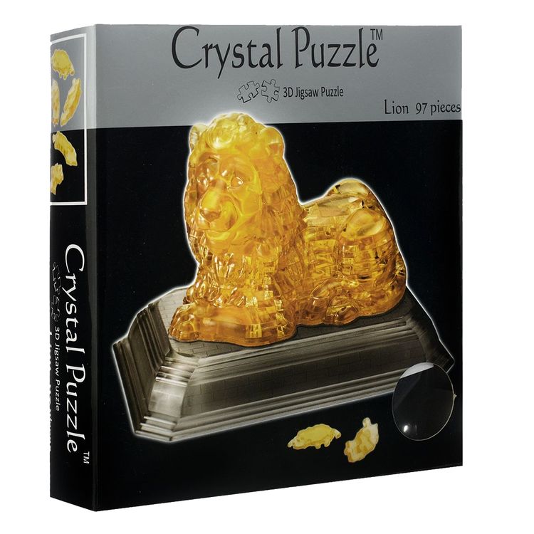 3D Головоломка «ЛЕВ», Crystal Puzzle — картинка 2