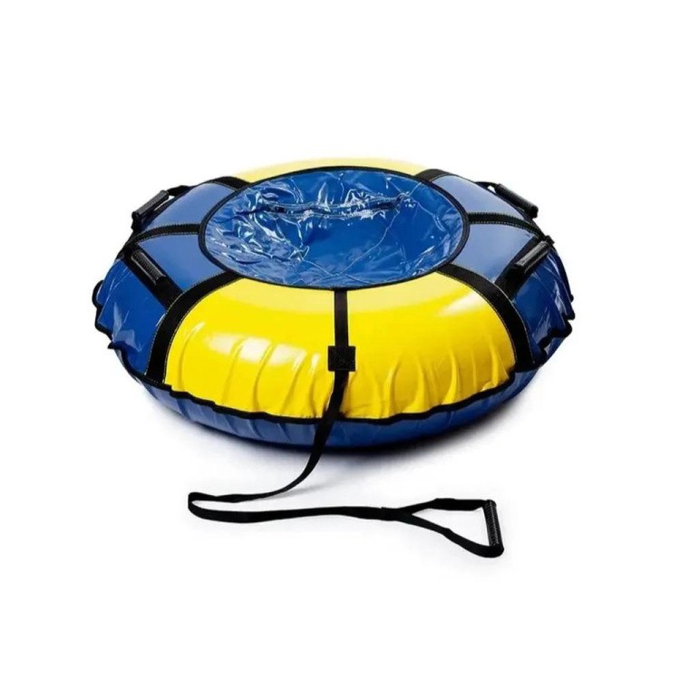 Детская зимняя ватрушка тюбинг для катания 110 см — картинка 4