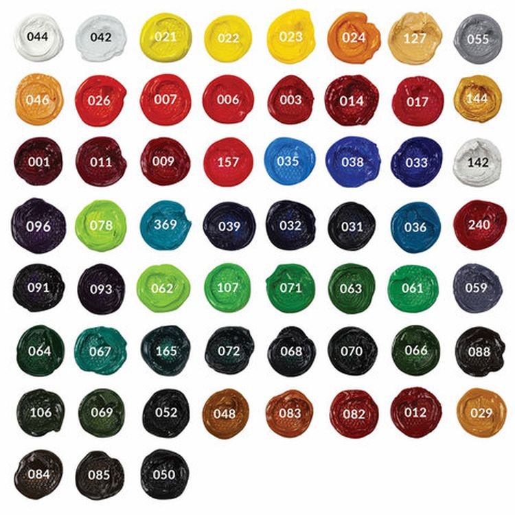 Краска масляная художественная BRAUBERG ART PREMIERE, 46 мл, проф. серия, красная темная — картинка 5