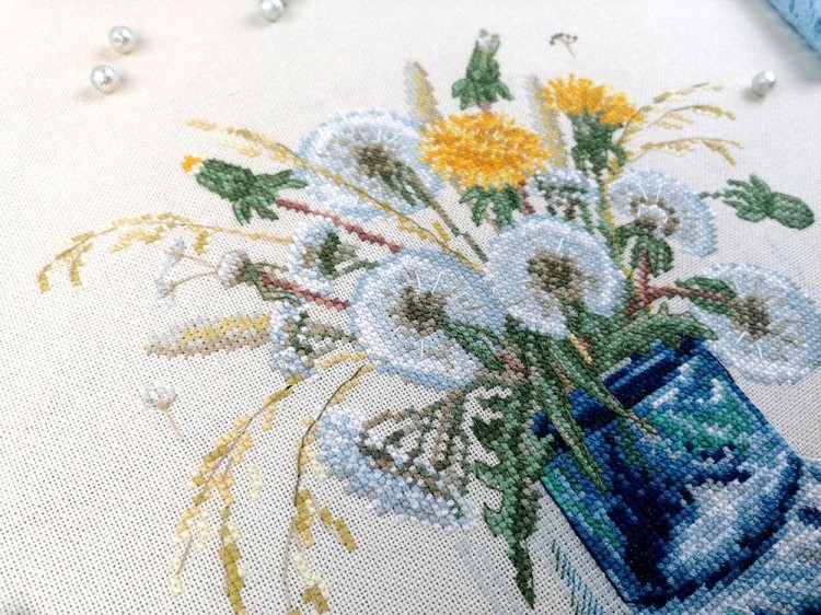 Набор для вышивания «Букет одуванчиков» — картинка 4