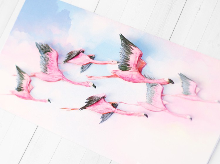 Папертоль «Полет в облаках» — картинка 4