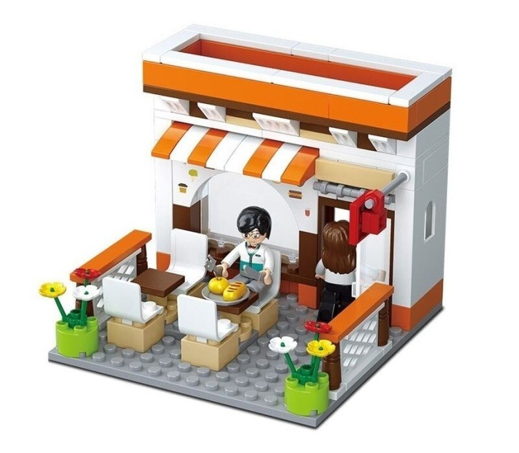 Конструктор «Город.Летнее кафе», 134 детали — картинка 2