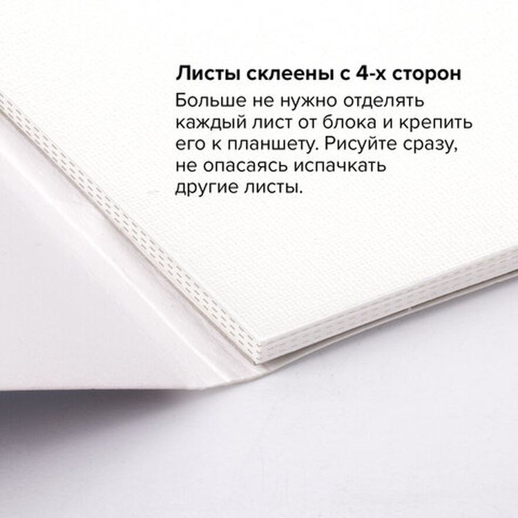 Альбом для акрила и масла, 300 г/м2, 270х390 мм, 10 листов, склейка, тиснение холст, BRAUBERG ART PREMIERE — картинка 5