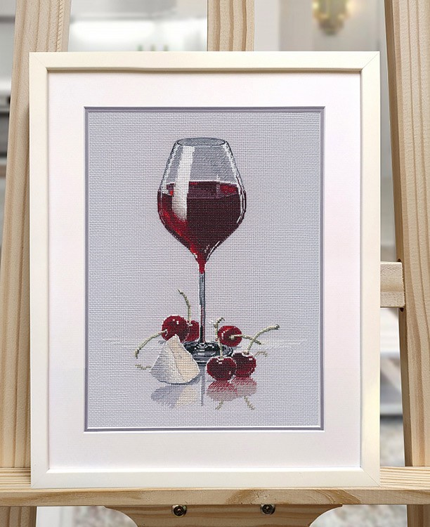 Набор для вышивания «Вишнёвый вечер» — картинка 2