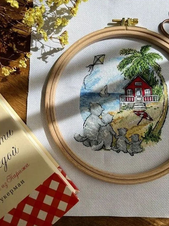 Набор для вышивания «Новоселье. Коты» — картинка 5