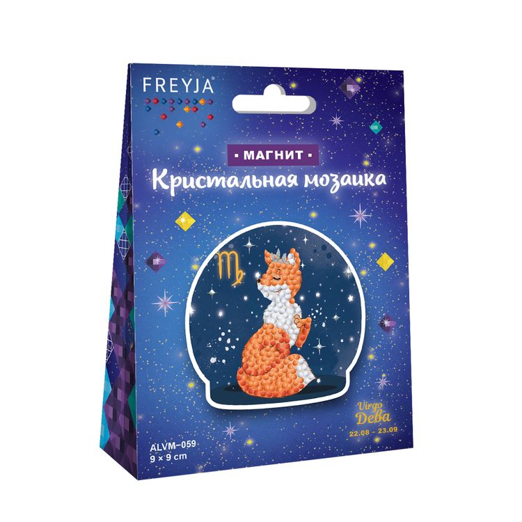 Алмазная вышивка «Знаки зодиака. Дева» — картинка 2