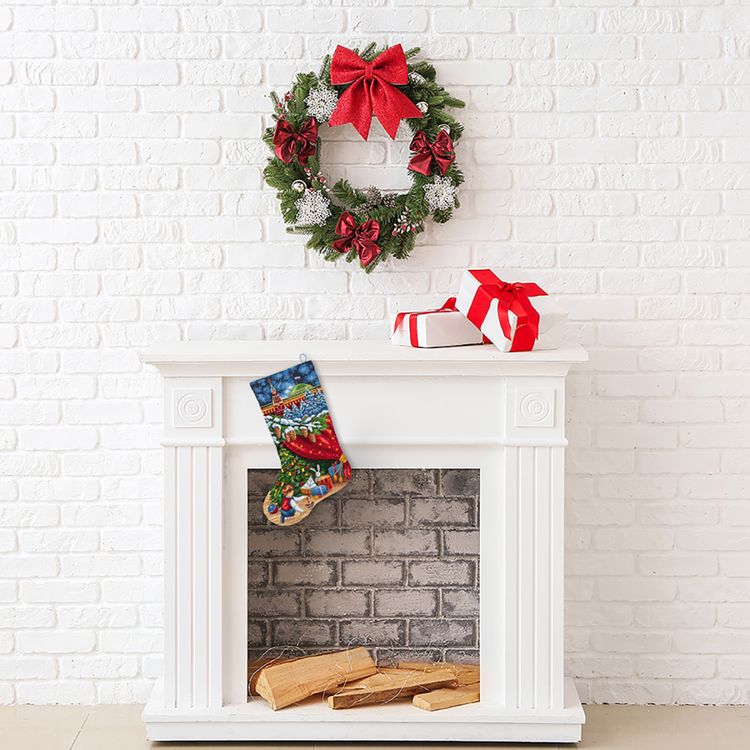 Набор для вышивания «Сапожок с Кремлем» — картинка 5