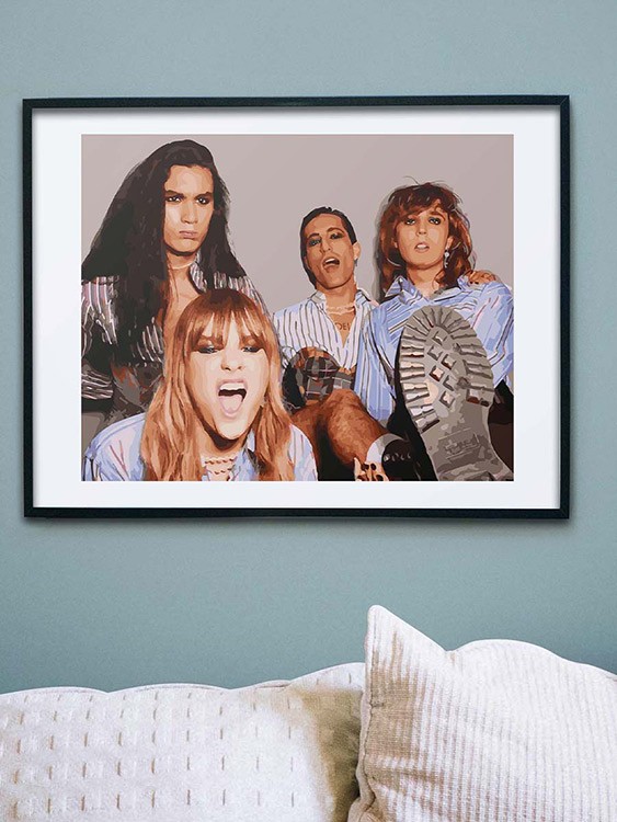 Картина по номерам «Maneskin» — картинка 2