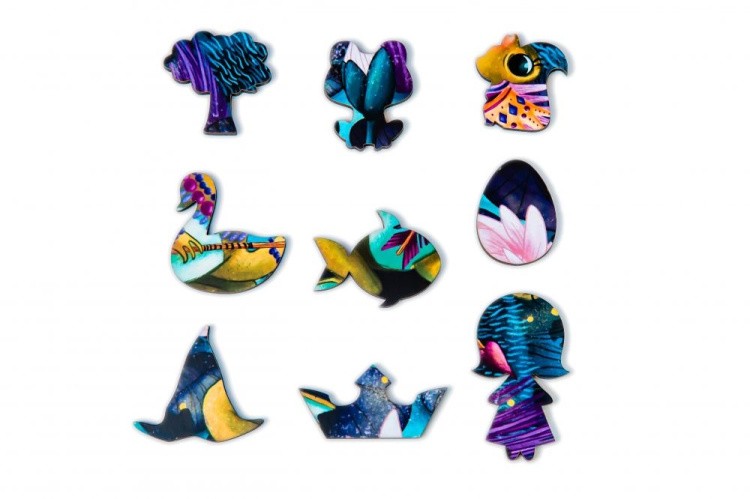 Деревянные пазлы Mr.Puzz «Царевна Лягушка» — картинка 2