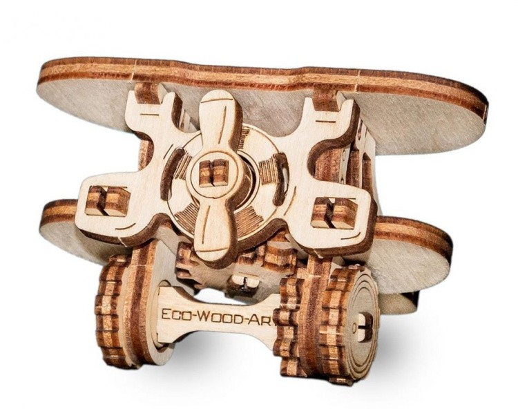 Конструктор из дерева «Эвик: Самолет», Eco Wood Art — картинка 3