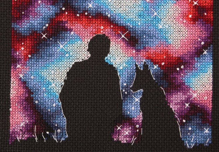 Набор для вышивания «Лучшие друзья во Вселенной» — картинка 4