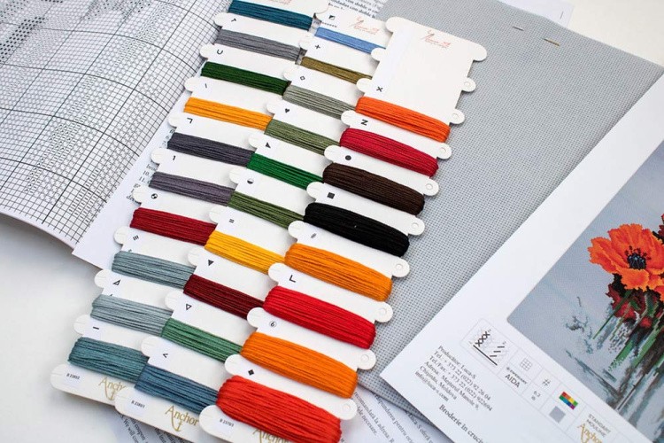 Набор для вышивания «Маки» — картинка 3