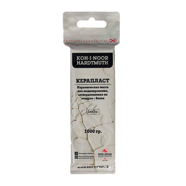 Керамическая масса, цвет: белый 1000 г, KOH-I-NOOR Hardtmuth  — картинка 2
