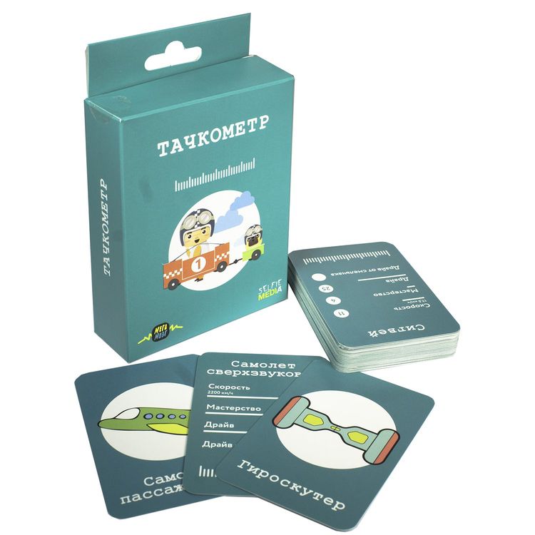 Настольная игра Selfie Media «Тачкометр» — картинка 2