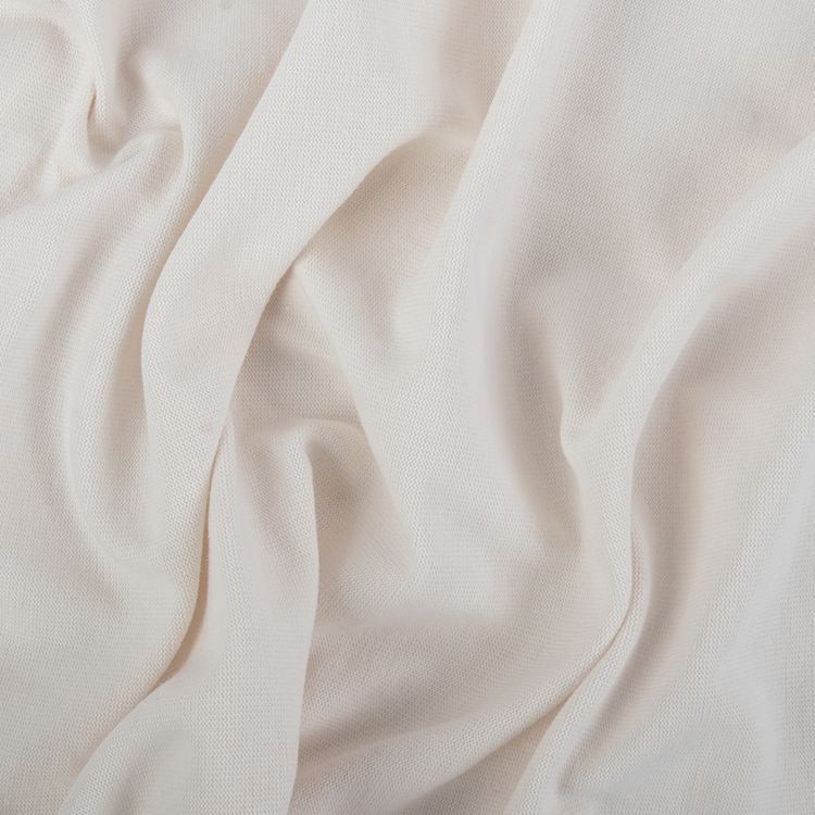 Трикотаж кукольный, 50x155 см, 225 г/м2, 100% хлопок, цвет: №01 слоновая кость, Peppy — картинка 3