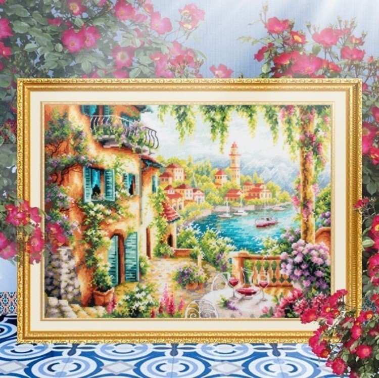 Набор для вышивания «Лето в Ломбардии» — картинка 9