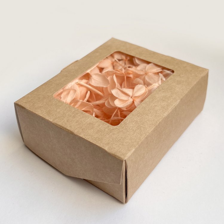 Стабилизированные цветы Гортензии (оранжевые) — картинка 4