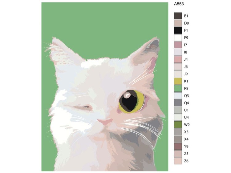 Картина по номерам «Весельчак» — картинка 2