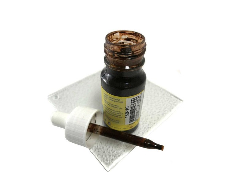 Краска для эбру кофейная 30 мл, ArtDeco — картинка 2