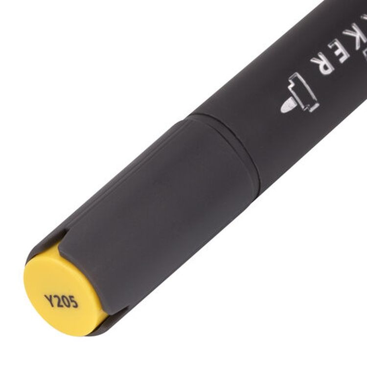 Маркер для скетчинга двусторонний 1 мм - 6 мм BRAUBERG ART CLASSIC, цвет: лимонный — картинка 6