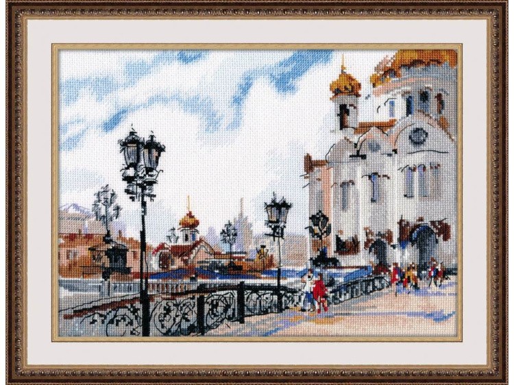 Набор для вышивания «На Патриаршем мосту» — картинка 2