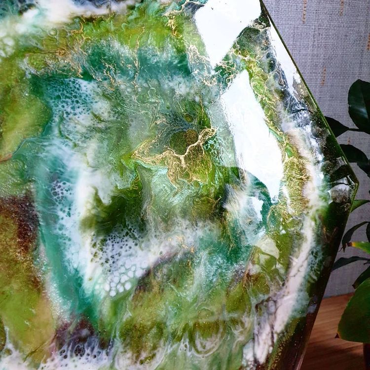 Прозрачная эпоксидная смола для рисования MixArt Resin, 7,5 кг, EpoximaxX — картинка 10