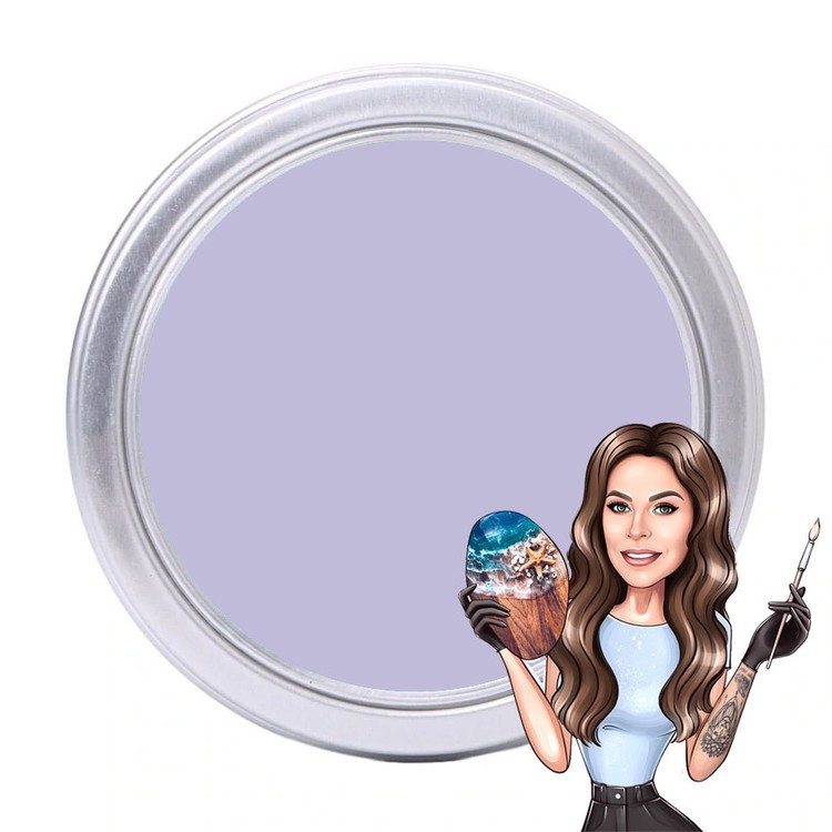 Нежная фиалка колер/краситель для эпоксидной смолы от Ancella Epoxy, 25мл — картинка 2